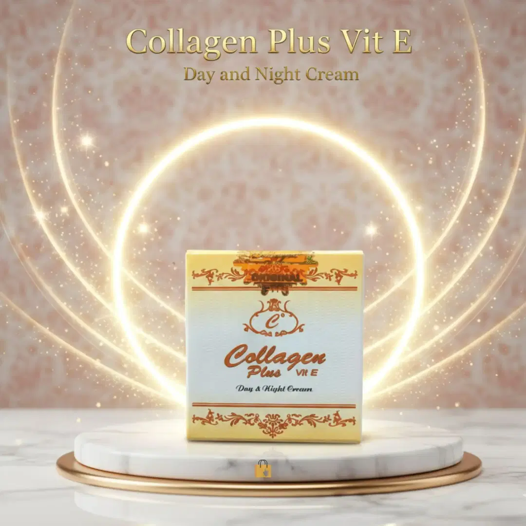 Collagen Plus Vit E Day & Night Cream 50g – Anti-Aging, Brightening & Deep Moisture