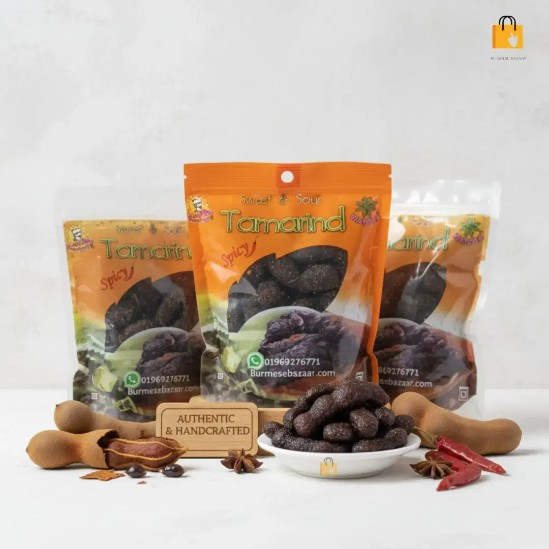 Sweet & Sour Tamarind Spicy – অরিজিনাল স্পাইসি টক-মিষ্টি তেঁতুল | Burmese Bazaar