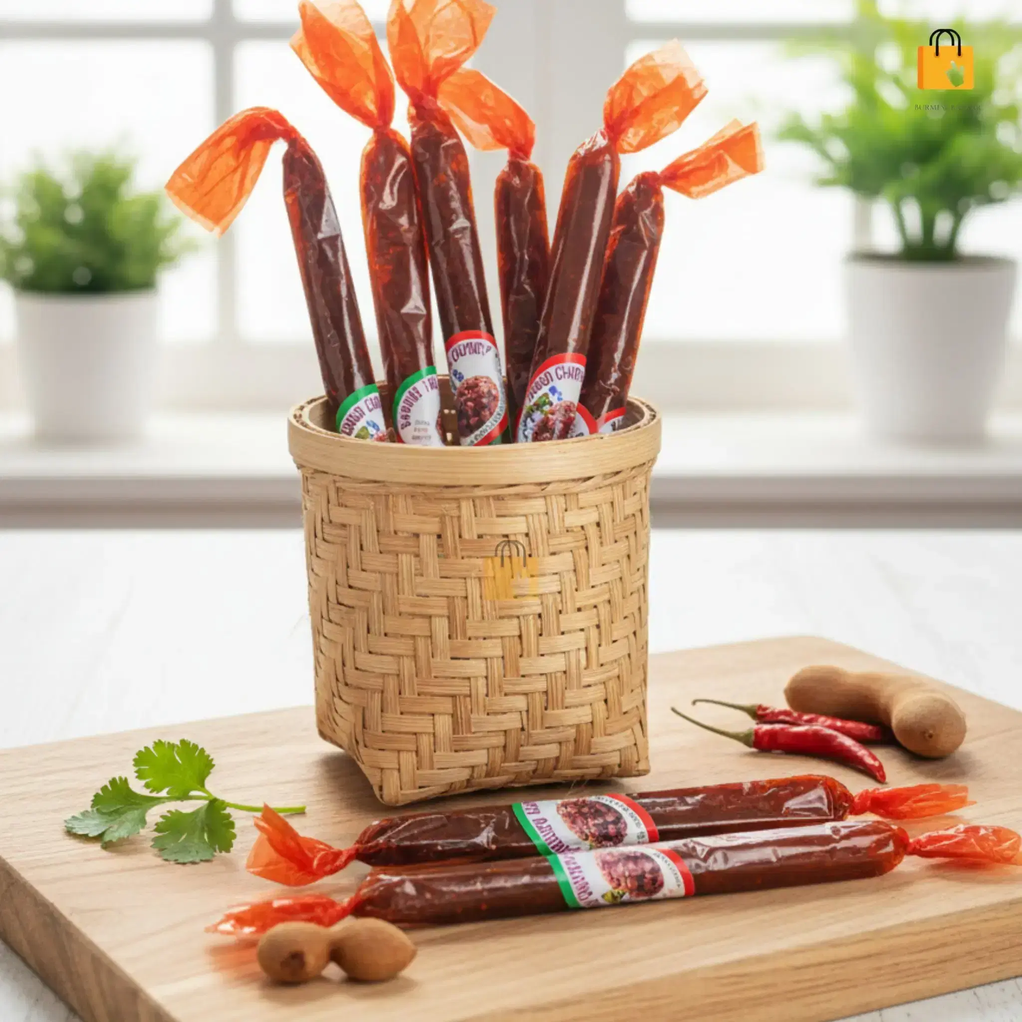 বড়ই রোল চাটনি আচার – ১০ পিস | টক-ঝাল-মিষ্টি বার্মিজ রোল আচার | Burmese Bazaar